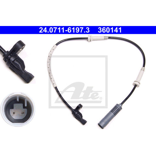 24.0711-6197.3 Sensor, wheel speed