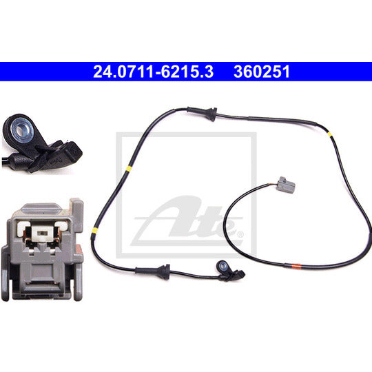24.0711-6215.3 Sensor, wheel speed