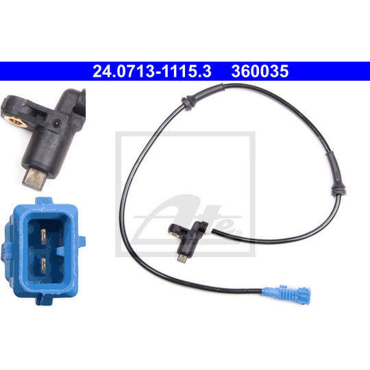 24.0713-1115.3 Sensor, wheel speed
