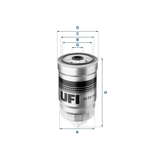 24.351.00 Fuel filter