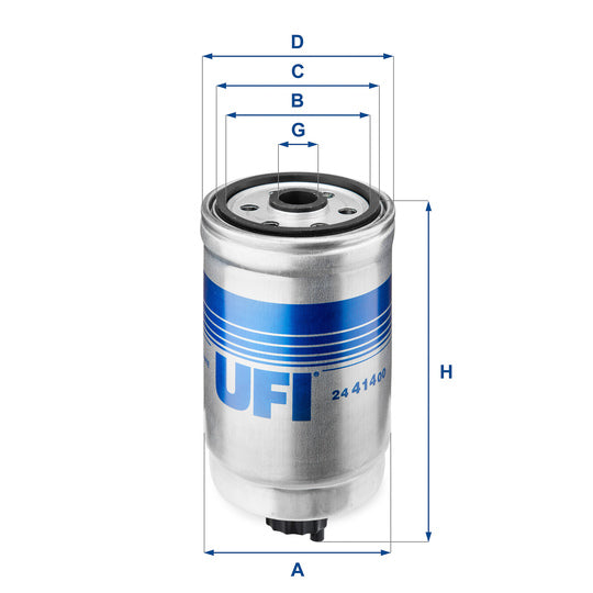 24.414.00 Fuel filter