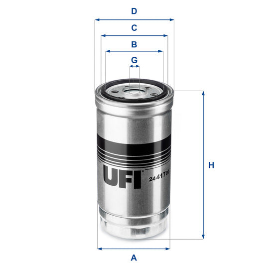 24.417.00 Fuel filter