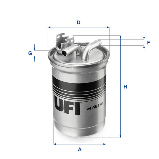 24.451.00 Fuel filter