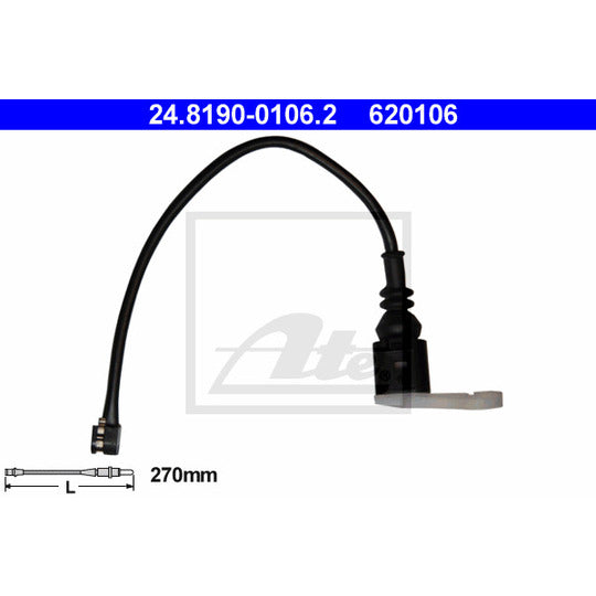 24.8190-0106.2 Warning Contact, brake pad wear