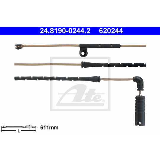 24.8190-0244.2 Warning Contact, brake pad wear