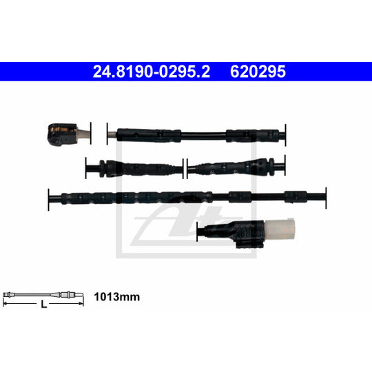 24.8190-0295.2 Warning Contact, brake pad wear