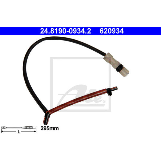24.8190-0934.2 Warning Contact, brake pad wear