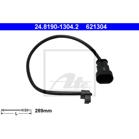 24.8190-1304.2 Warning Contact, brake pad wear