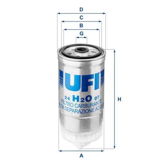 24.H2O.07 Fuel filter