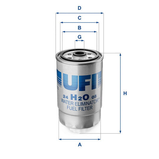 24.H2O.08 Fuel filter