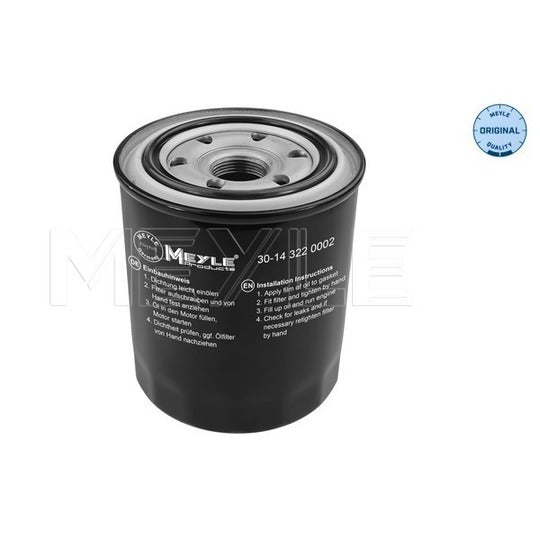 30-14 322 0002 Oil filter