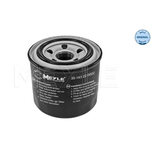 35-14 322 0002 Oil filter