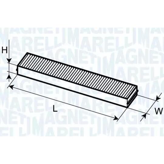 350203061180 Filter, interior air