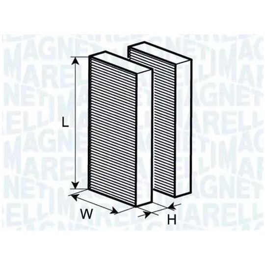 350203061330 Filter, interior air