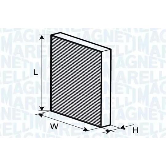 350203063220 Filter, interior air