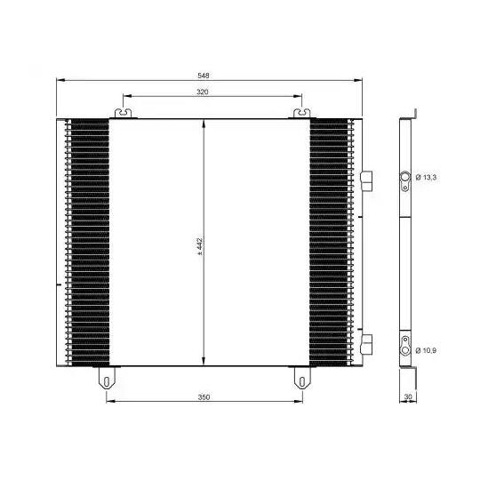 35747 Condenser, air conditioning