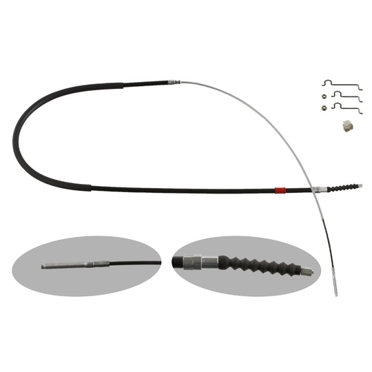 36674 Cable, parking brake
