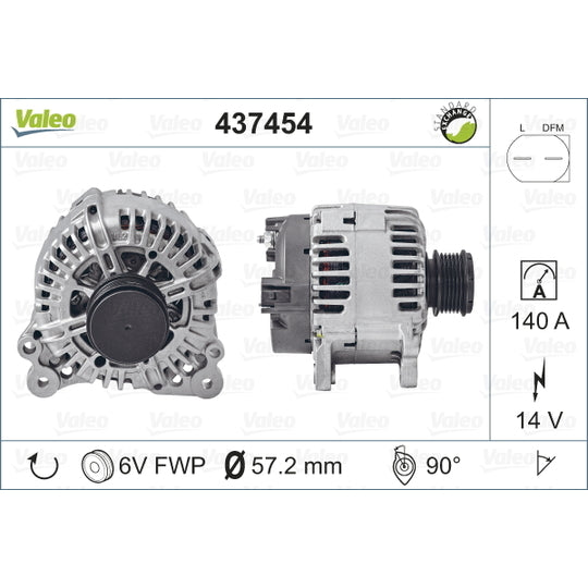 437454 Alternator