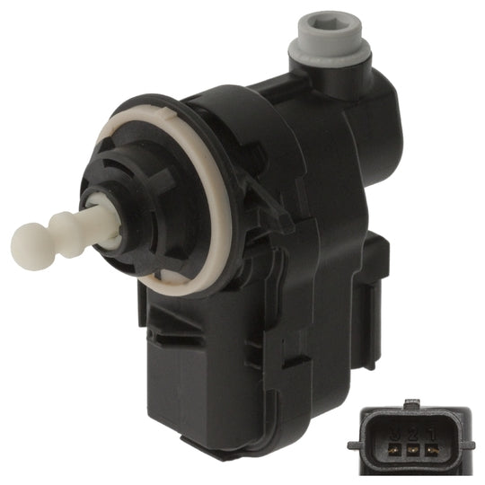 45888 Control, headlight range adjustment