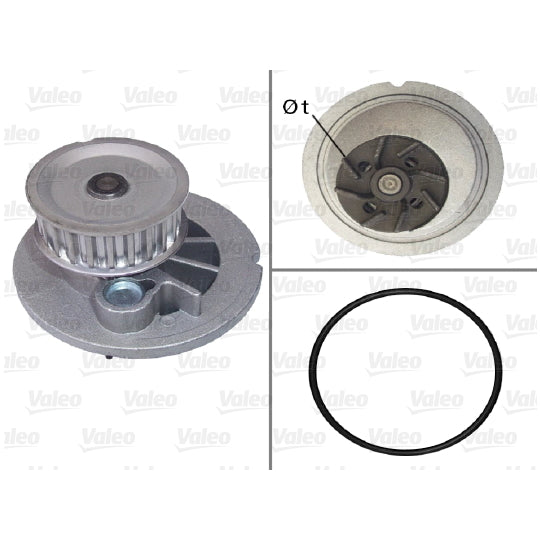 506703 Water pump