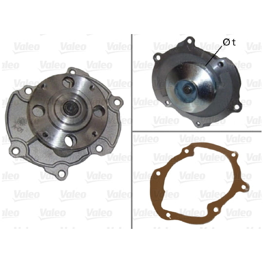 506866 Water pump