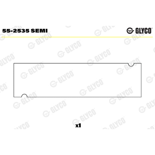 55-2535 SEMI Small End Bushes, connecting rod