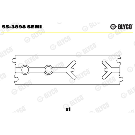 55-3898 SEMI Small End Bushes, connecting rod