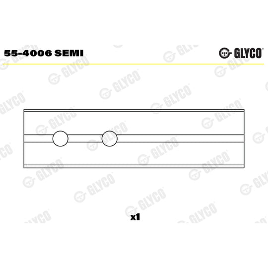 55-4006 SEMI Small End Bushes, connecting rod