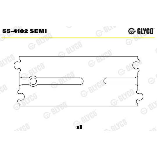 55-4102 SEMI Small End Bushes, connecting rod