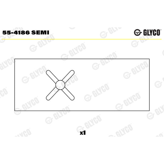 55-4186 SEMI Small End Bushes, connecting rod
