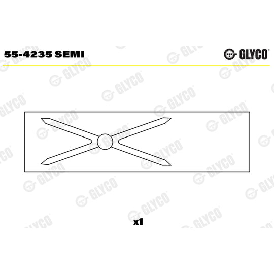 55-4235 SEMI Small End Bushes, connecting rod
