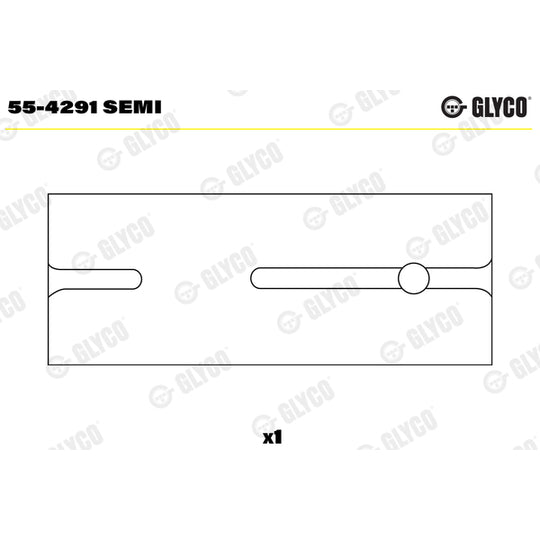 55-4291 SEMI Small End Bushes, connecting rod