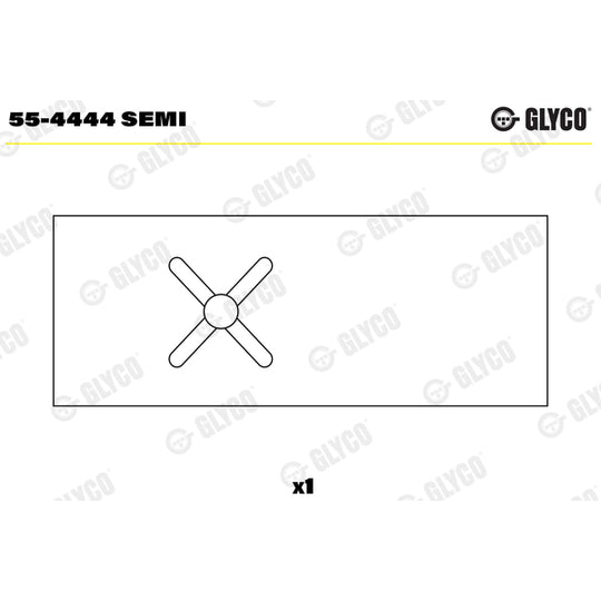55-4444 SEMI Small End Bushes, connecting rod