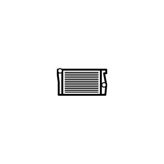 550028 Radiator, engine cooling
