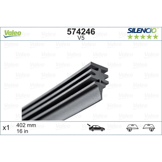 574246 Wiper Blade Rubber