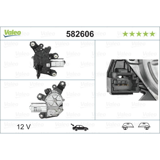 582606 Wiper Motor