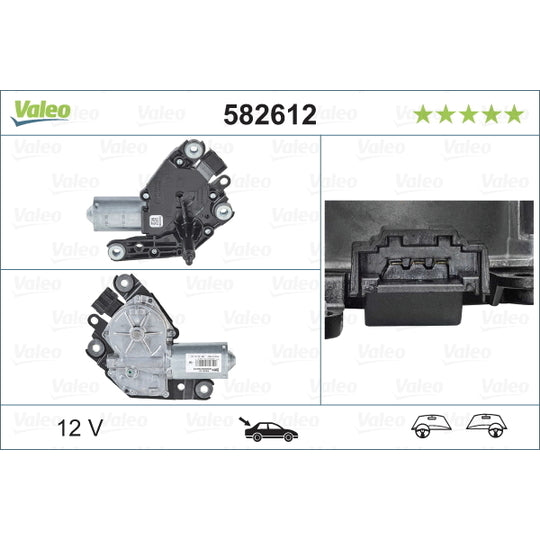 582612 Wiper Motor