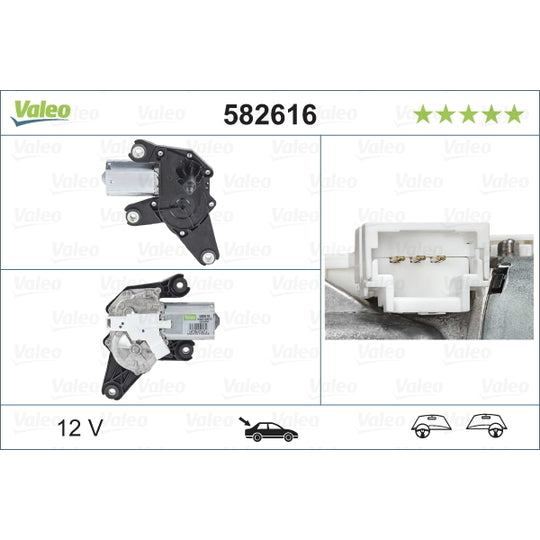 582616 Wiper Motor