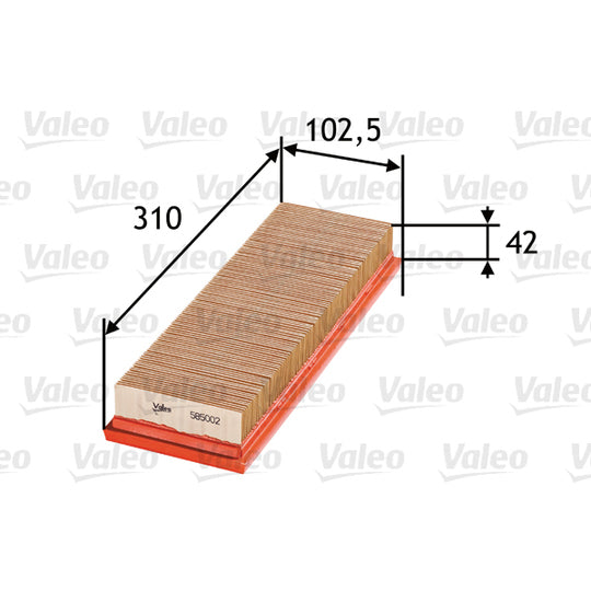 585002 Air filter