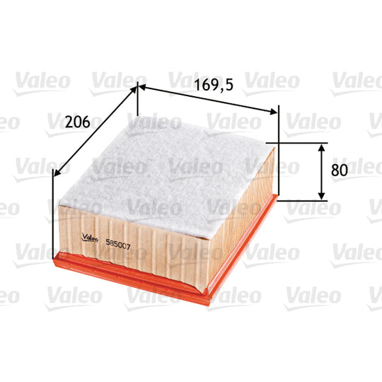 585007 Air filter