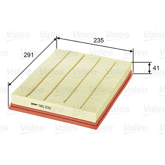 585032 Air filter