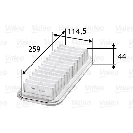 585059 Air filter
