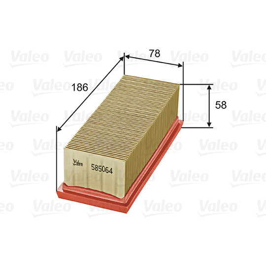 585064 Air filter