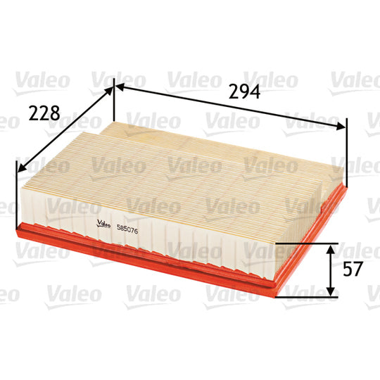 585076 Air filter