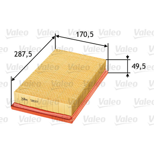 585117 Air filter