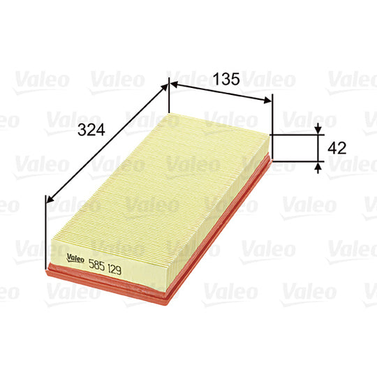 585129 Air filter
