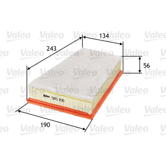 585156 Air filter
