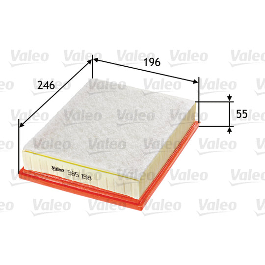 585158 Air filter