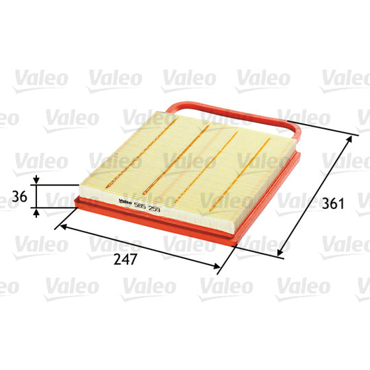 585259 Air filter