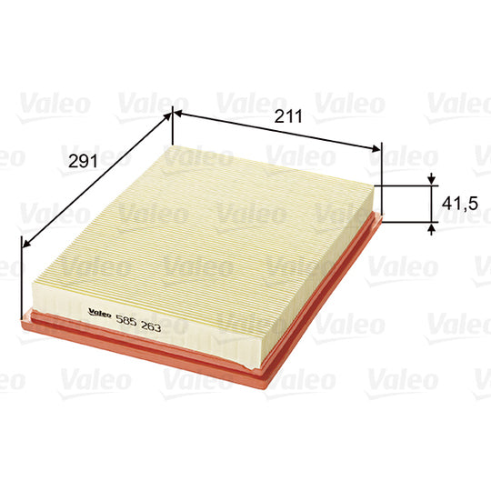 585263 Air filter